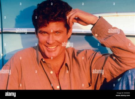 David Hasselhoff In Der Serie Knight Rider Usa 1982 1986 Stock