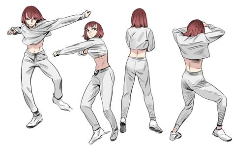 Body Kun And Body Chan Figurines Manga Pour Artistes Poses De Danse