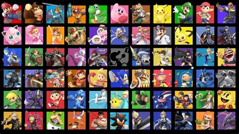 Super Smash Bros Ultimate All 74 Characters Reveal Trailer Nintendo
