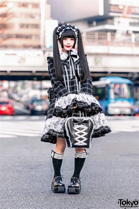 Gothic Lolita Streetwear Style In Harajuku Tokyo Fashion