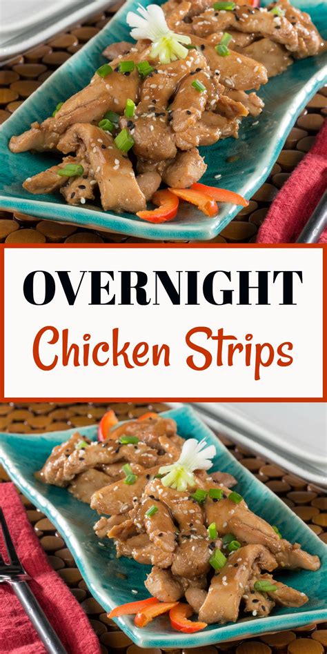I think the flavors in this dish give. Overnight Chicken Strips | Recipe | Easy potluck recipes ...