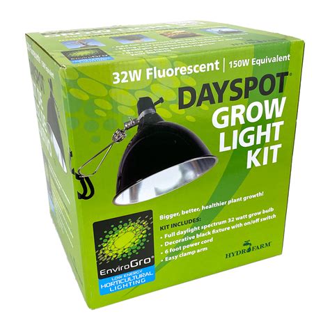 Hydrofarm Dayspot Grow Light Kit 32w Cfl Lighting Arts Nursery