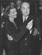 Myrna Loy and husband Gene Markey, 1945 | Myrna Loy: Candids | Pinter…