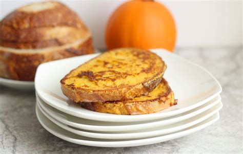 Healthy Pumpkin French Toast Recipe Lauren Gleisberg