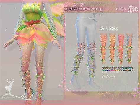 The Sims Resource Flos Fairy Skin Set