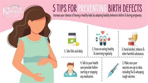 5 Tips To Help Prevent Birth Defects — Kansas Head Start Association