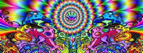 Artistic Psychedelic Mushroomic Facebook Cover Cute Facebook Cover