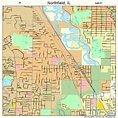 Northfield Illinois Street Map 1753663