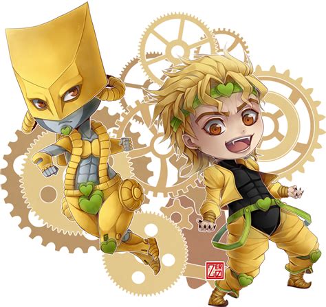 Za Warudo Chibi Dio And The World Chibi Free Transparent Png