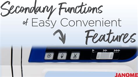 Secondary Functions Of Easy Convenient Features Youtube