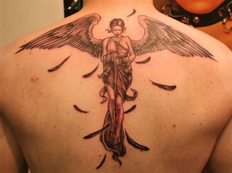 Art Body Painting Ideas Beautiful Angel Tattoos