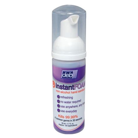 With cold/flu this season around the corner, everyone seems to be carrying instant hand sanitizer and using it everywhere. No Rinse Alcohol Free Foaming Hand Sanitizer