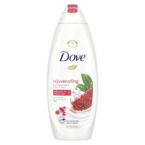 Dove Rejuvenating Body Wash Pomegranate And Hibiscus Tea 22 Oz