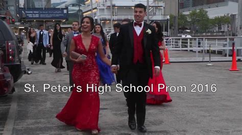 St Peters High School Prom 2016 Arrivals Youtube