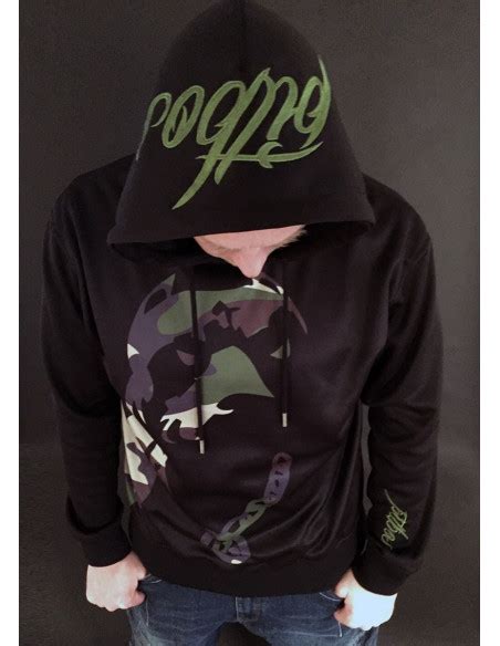woodland camo hoodie by pitbos