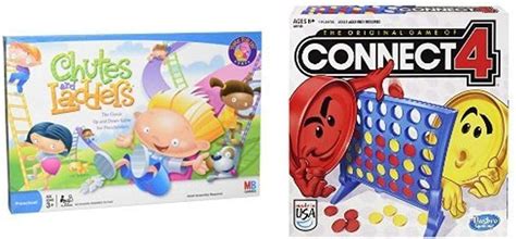 Chutes And Ladders And Connect 4 Game Bundle Toys And Games
