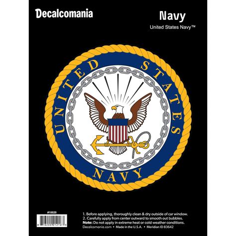 Buy Officially Licensed United States Navy Decal Large 525 Us