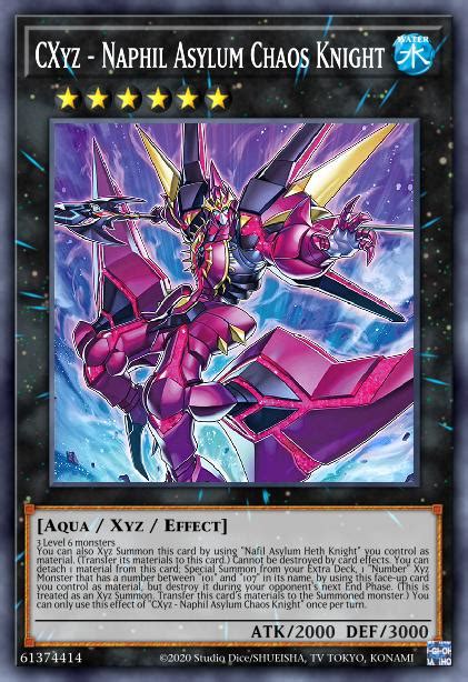 Cxyz Nasch Knight Yu Gi Oh Cards Out Of Games