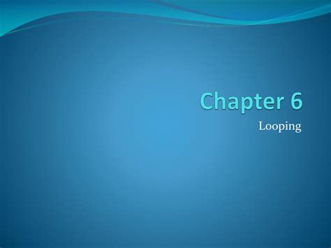 Ppt Chapter 6 Powerpoint Presentation Free Download Id5734469
