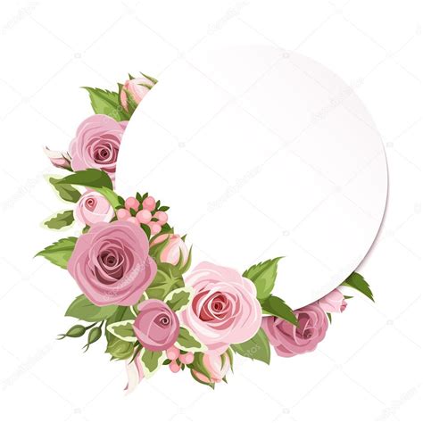 Playa rosa flor euclidiana, rosa púrpura, ilustración de flores rosadas png clipart. Fundo com rosas cor de rosa. vetor eps-10. — Vetores de ...