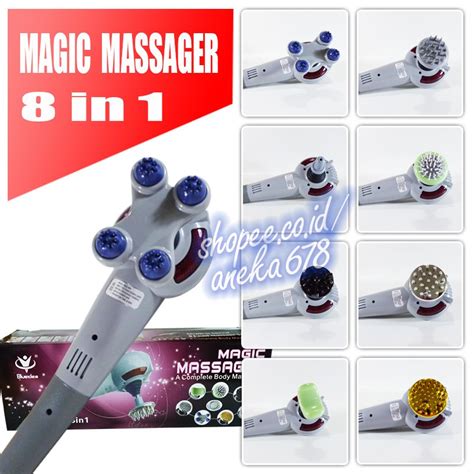 magic massager 8 in 1 blueidea bld 999 shopee indonesia