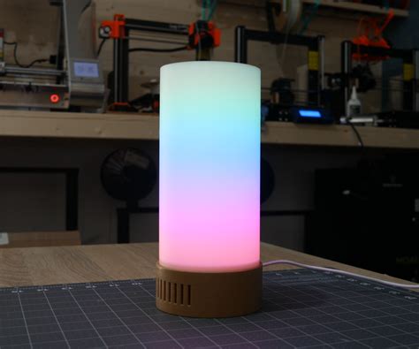 3d Printed Led Mood Lamp 15 Steps With Pictures Instructables