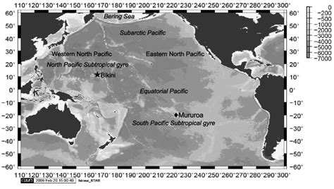 Map Of The Pacific Ocean Download Scientific Diagram