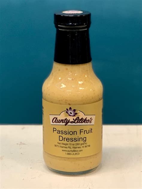 Passion Fruit Dressing Tutus Pantry