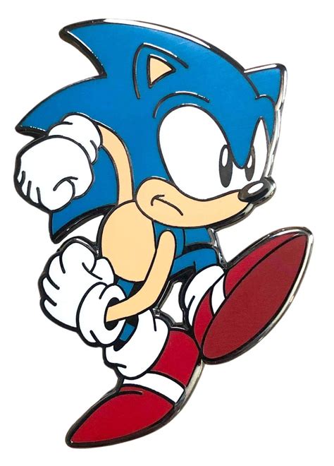 Buy Speedy Sonic Classic Sonic The Hedgehog Collectible Pin Online At