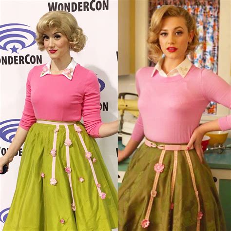 Vintage Betty Riverdale For Wondercon 2017 Archie Betty And Veronica Cosplay Lili Reinhart