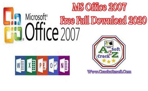 Microsoft Office 2007 Crack With Product Key 2021 Full Free Download