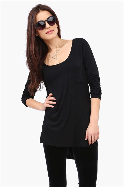 Basic Black Shirt With Images Black Shirts Women How To Wear Fashion