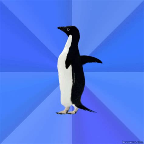 Socially Awkward Penguin Socially Awkward Penguin Socially Awkward