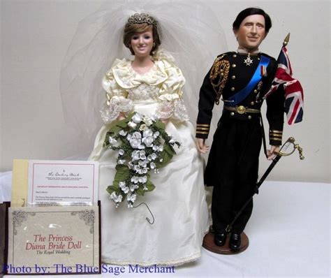 Danbury Mint Royal Wedding Set Prince Charles And Princess Diana 19