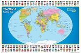 The World for Kids by NGS Laminated Wall Map | Shop Mapworld