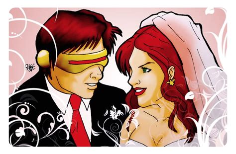 Cyclops And Phoenix Wedding By Kikegalvan On Deviantart Cyclops