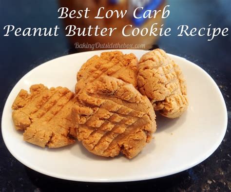 Best Low Carb Peanut Butter Cookie Recipe ~ Baking Outside The Box