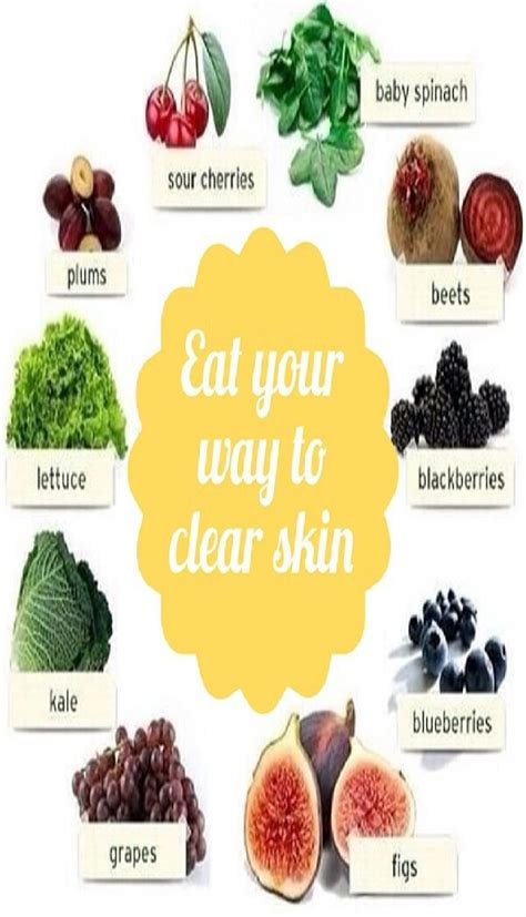 Want Clear Skin Eat These Foods Musely