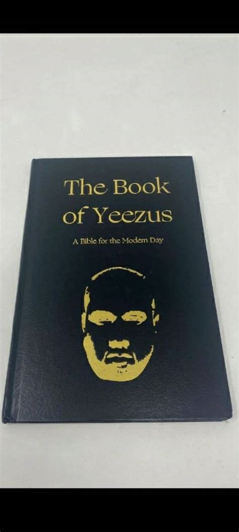 Kanye West The Book Of Yeezus The Kanye West Bible Grailed