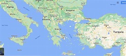 ¿Dónde está Grecia - ¿Dónde está la ciudad?