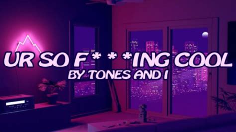 Ur So F Ing Cool Tones And I Lyrics 8d Audio Wear Headphones Youtube