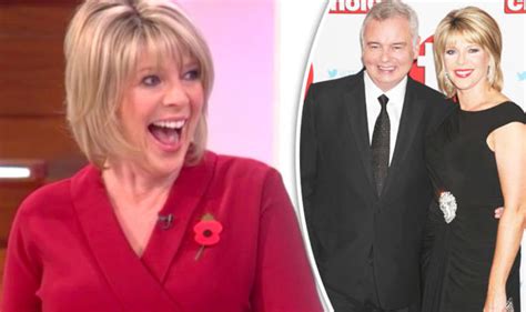 Ruth Langsford Looks Very Embarrassed After Eamonn Holmes Sex Secret Is Brought Up Tv And Radio