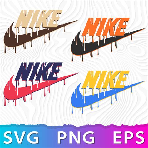 Nike Drip Color Svg Vectorency Ubicaciondepersonascdmxgobmx
