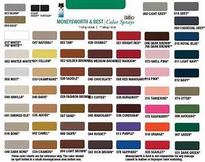 Moneysworth Best Brillo Color Chart My Shoe Supplies