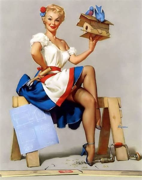 Gil Elvgren The Complete Pinups Elvgren Gil Vintage Ups Pinup Girl