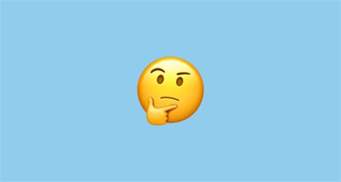 Thinking Face Emoji On Apple Ios 100