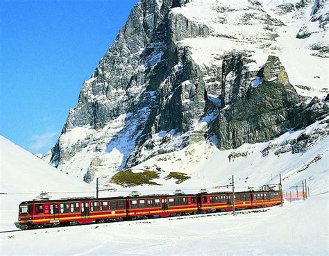 Interlaken And Jungfrau Express In Winter