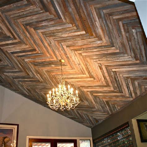 12 Recycled Pallet Wood Ceiling Designs Pallet Tips