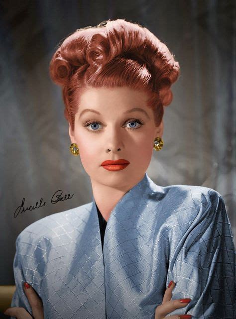 Lucille Ball When She Was Very Young Lucille Ball Vintage Hairstyles Lucille