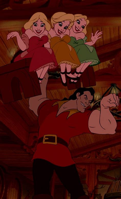 It All Started With A Mouse Gaston Beauty And The Beast Disney